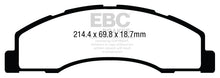 Load image into Gallery viewer, EBC 08+ Ford Econoline E150 4.6 Ultimax2 Front Brake Pads