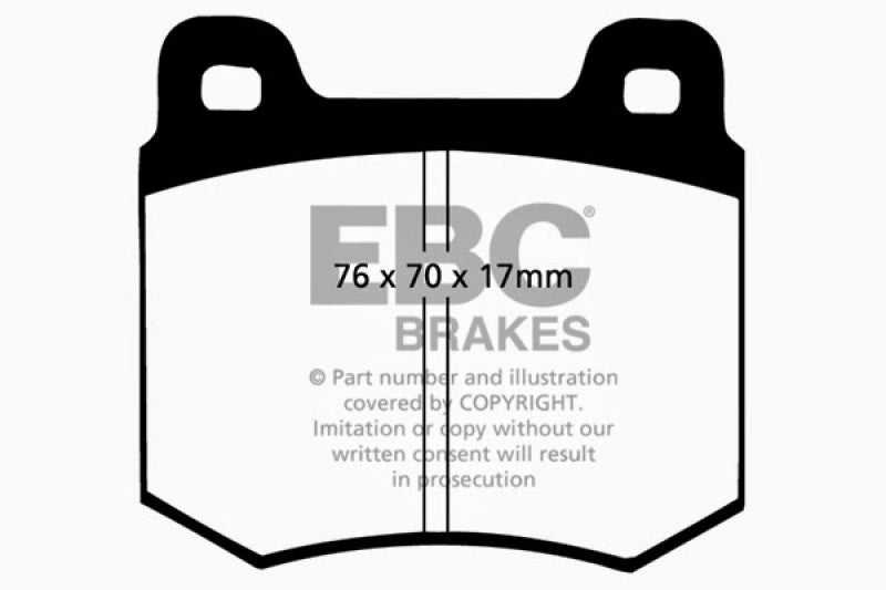 EBC 2019+ Ram Trucks 1500 (DT) Ultimax Front Brake Pads