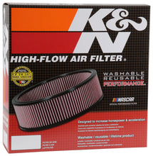 Load image into Gallery viewer, K&amp;N Replacement Drop In Air Filter - 14in OD / 12in ID / 4in H w/ Wire