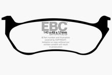 Load image into Gallery viewer, EBC 95-97 Ford Crown Victoria 4.6 (Phenolic PisTons) Ultimax2 Rear Brake Pads