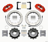 Wilwood Narrow Superlite 4R Rear Kit 12.88in Red 2012-Up Toyota / Scion FRS w/Lines