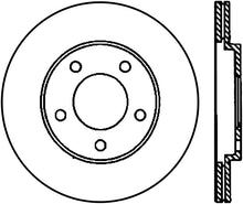 Load image into Gallery viewer, StopTech Power Slot 05-10 Mustang V6/4.0L / GT V8-4.6L Rear Left CRYO Rotor