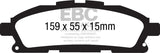 EBC 11+ Nissan Quest 3.5 Ultimax2 Front Brake Pads