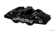 Load image into Gallery viewer, Wilwood Caliper-Aero4-L/H - Black 1.88/1.62in Pistons 1.25in Disc