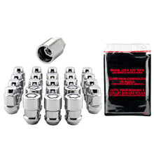 Load image into Gallery viewer, McGard Jeep Wrangler Install Kit (Cone / Bulge) 1/2-20 / 3/4 Hex / (18 Lug Nuts / 5 Locks) - Chrome