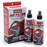 Edelbrock Air Filter Cleaning Kit Clear Oil