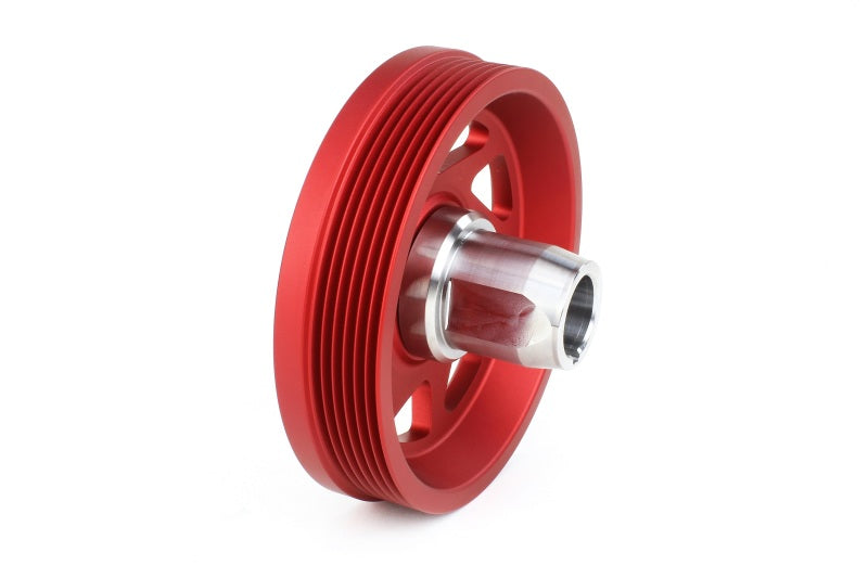 PERRIN 19-21 Subaru WRX / 16-18 Forester / 15-19 Legacy Lightweight Crank Pulley - Red