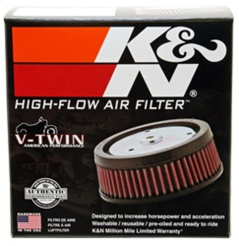 K&N Universal Chrome Filter 2.438in Flange ID x 5.125in OD x 2in H