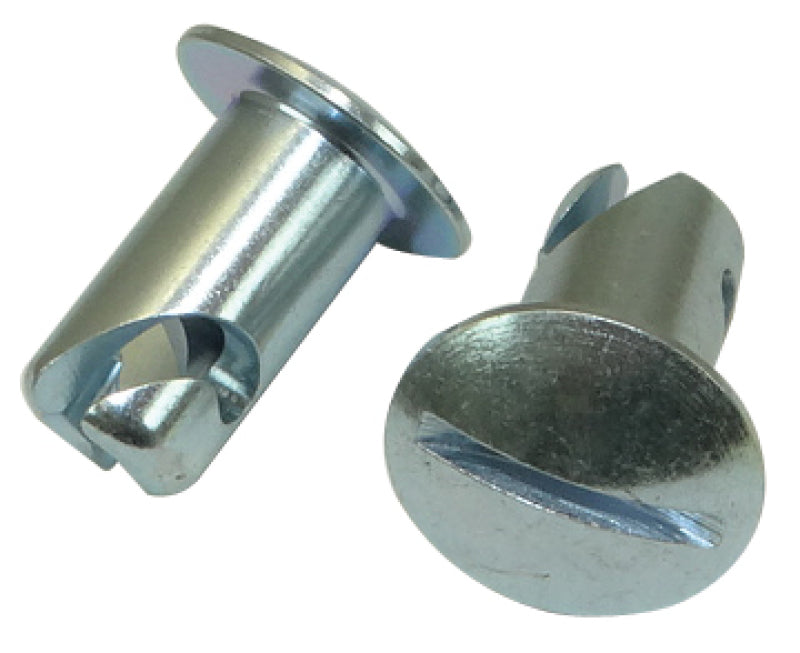 Moroso Quick Fastener - Oval Head - 5/16in x .450in - Steel - 10 Pack