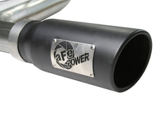 Load image into Gallery viewer, aFe MACHForce XP Exhaust Cat-Back SS-409 07-09 Toyota Tundra V8-5.7L w/ Black Tip