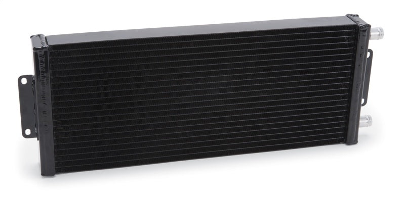 Edelbrock Heat Exchanger Dual Pass Single Row 20 500 Btu/Hr 20in x 8in x 2in Black