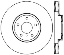 Load image into Gallery viewer, StopTech Power Slot 06-07 350Z / 05-07 G35 / 06-07 G35X SportStop CRYO Slotted Front Left Rotor