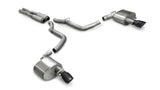 Corsa 2005-2010 Dodge Charger SRT-8 6.1L V8 Black Xtreme Cat-Back Exhaust