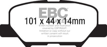 Load image into Gallery viewer, EBC 13+ Mitsubishi Outlander 2.4 FWD Greenstuff Rear Brake Pads