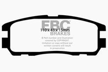 Load image into Gallery viewer, EBC 96-98 Acura SLX 3.2 Ultimax2 Rear Brake Pads