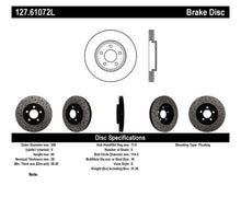 Load image into Gallery viewer, StopTech 03-09 Lincoln Town Car / 03-09 Mercury Grand Marquis Front Left Slotted &amp; Drilled Rotor