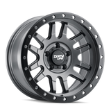 Dirty Life 9309 Canyon Pro 17x9/6x139.7 BP/-12mm Offset/106mm Hub Satin Graphite Wheel - Beadlock