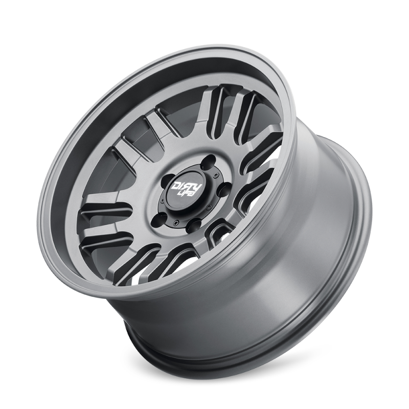 Dirty Life 9310 Canyon 17x9 / 6x139.7 BP / -12mm Offset / 106mm Hub Satin Graphite Wheel