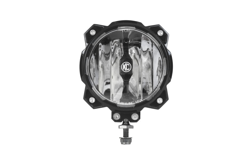 KC HiLiTES 6in. Pro6 Gravity LED Light 20w Single Mount SAE/ECE Driving Beam (Single)