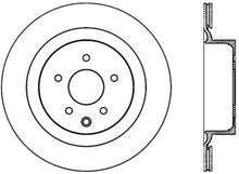 Load image into Gallery viewer, StopTech Power Slot 09 Nissan 370z / 08-09 Infiniti G37 Slotted Rear Right CRYO Rotor