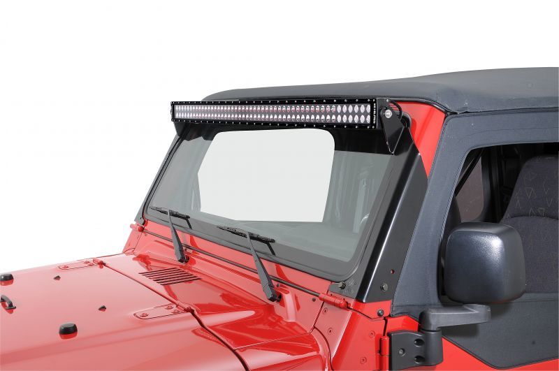 KC HiLiTES 97-06 Jeep TJ Overhead Mount Bracket Set for 50in. C-Series/Gravity Pro6 LED Light Bars