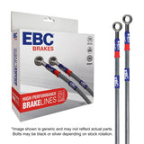 EBC 84-86 Ford Mustang SVO (3rd Gen) 2.3T Stainless Steel Brake Line Kit