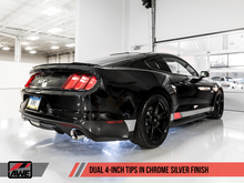 Load image into Gallery viewer, AWE Tuning S550 Mustang GT Cat-back Exhaust - Touring Edition (Chrome Silver Tips)