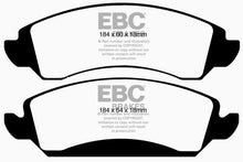 Load image into Gallery viewer, EBC 09-14 Cadillac Escalade 6.0 Hybrid Ultimax2 Front Brake Pads