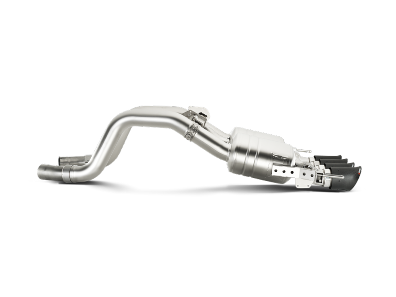 Akrapovic 14-19 Chevrolet Corvette Stingray (Excl Grand Sport) Slip-On Line (Titanium) w/Carbon Tips