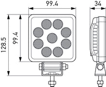 Load image into Gallery viewer, Hella ValueFit LED Work Light PS1000 LED MV CR LT