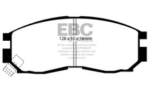 Load image into Gallery viewer, EBC 95-99 Chrysler Sebring Coupe 2.0 Greenstuff Front Brake Pads