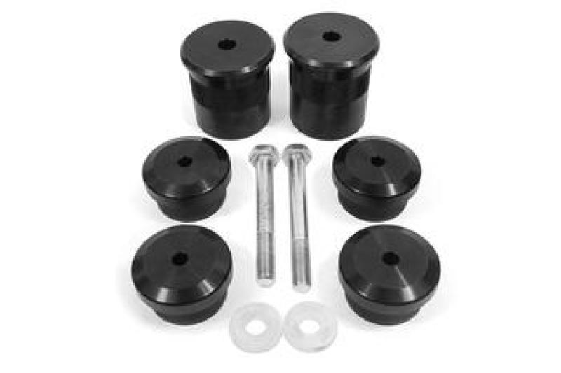 BMR 15-18 Dodge Challenger Aluminum Differential Mount Housing Bushing Kit - Black Anodized