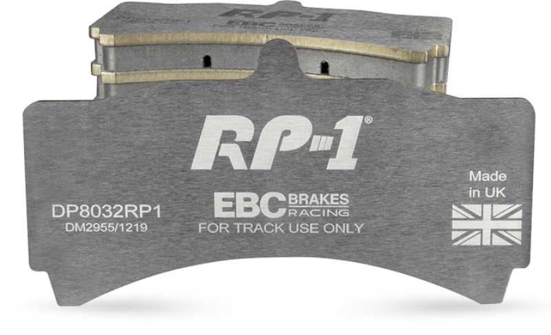 EBC Racing Alcon Mono4 Caliper RP-1 Race Front Brake Pads