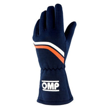 Load image into Gallery viewer, OMP Dijon Gloves My2021 Navy Blue - Size S (Fia 8856-2018)