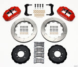 Wilwood Narrow Superlite 6R Front Hat Kit 13.06in Red E36 BMW M3