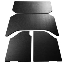 Load image into Gallery viewer, DEI 07-10 Jeep Wrangler JK 4-Door Boom Mat Headliner - 4 Piece - Black Leather Look