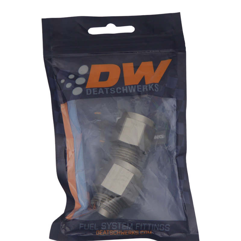 DeatschWerks DW350iL 8ORB Male to Metric Female Plumbing Kit to Replace Bosch 044 (Incl. O-Ring)