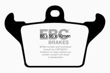 Load image into Gallery viewer, EBC 12-14 Dodge SRT Viper (Parking Brake) Ultimax2 Rear Brake Pads