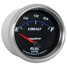 Load image into Gallery viewer, Autometer Cobalt 66.7mm 0-90 ohms Fuel Level Gauge