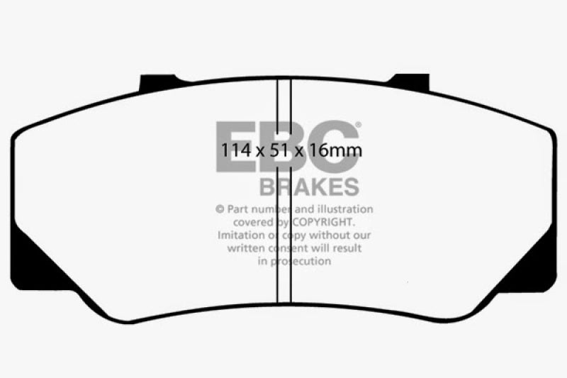 EBC 91-94 Nissan Sentra SE-R Ultimax Rear Brake Pads