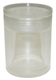 Moroso Air/Oil Separator Replacement Drain Cap - Small Body - Clear Bottom