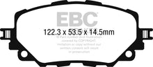 Load image into Gallery viewer, EBC 2016+ Fiat 124 Spider 1.4L Turbo Ultimax2 Front Brake Pads