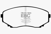 Load image into Gallery viewer, EBC 00-02 Mazda MPV 2.5 Ultimax2 Front Brake Pads