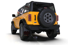 Load image into Gallery viewer, Rally Armor 21-25 Ford Bronco (Plstc Bmpr + RR - NO Rptr/Sprt) Blk Mud Flap w/Met. Blk Logo