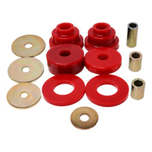 Load image into Gallery viewer, Energy Suspension 05-15 Toyota Tacoma w/ 6 Lug Rear Differential Bushing Set - Red