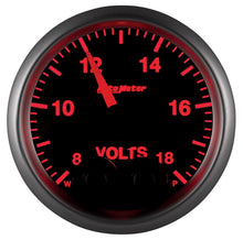 Load image into Gallery viewer, Autometer Elite 52.4mm Peak &amp; Warn w/ Electronic Control 8-18 Volt Voltmeter