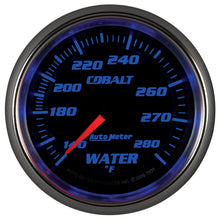 Load image into Gallery viewer, Autometer Cobalt 66.7mm 140-280 degree F. Water Temprature  Gauge