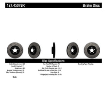 Load image into Gallery viewer, StopTech 07-09 Mazda 3 Right Front Slotted &amp; Drilled Rotors