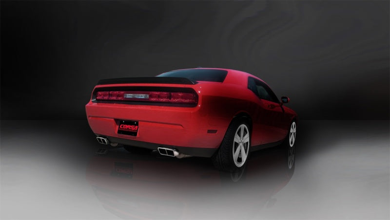 Corsa 2009-2010 Dodge Challenger R/T 5.7L V8 Auto Polished Xtreme Cat-Back Exhaust