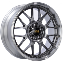 Load image into Gallery viewer, BBS RS-GT 18x9.5 5x130 ET48 CB71.6 Diamond Black Center Diamond Cut Lip Wheel